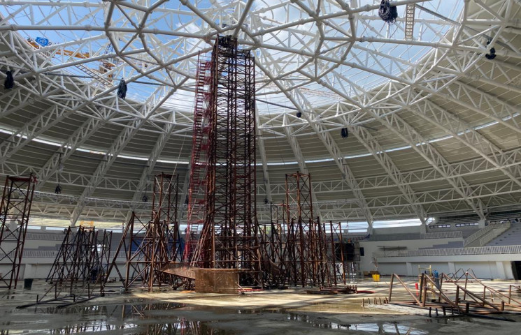 Gedung Istora Papua Bangkit Akan Pecahkan Rekor Muri
